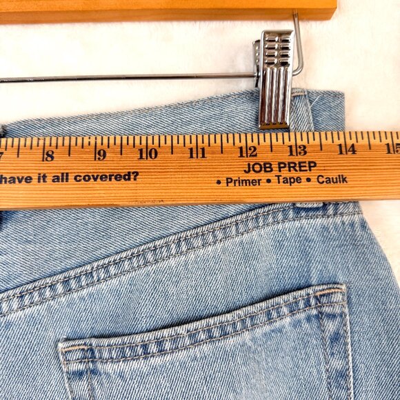 Altar’d State Jocelyn Front Slit Classic Midi Denim Skirt Womens S Light Wash - Picture 4 of 8